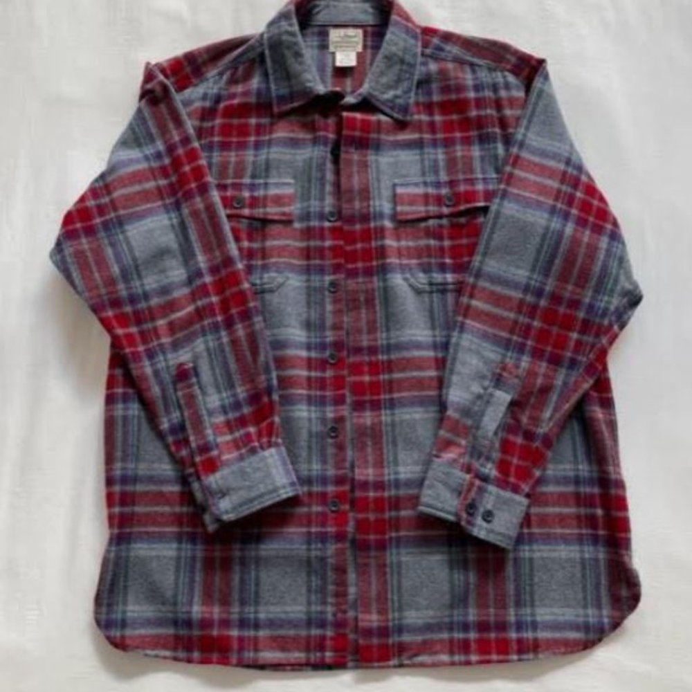 Men's LLBean Chamois Shirt  Traditional Fit Size L